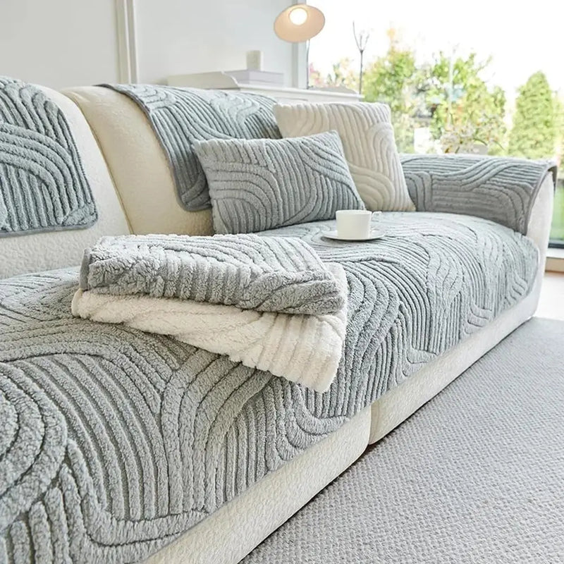 [LEVE 2 PAGUE 1] Capa Universal Comfort Premium para Sofá + BRINDE: Almofadas Comfort